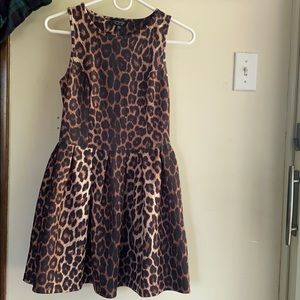 TopShop Cheetah Dress, Size US 4